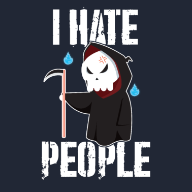 Zoom image Nienawidzę ludzi Halloween Sweet Sour Bone Grim