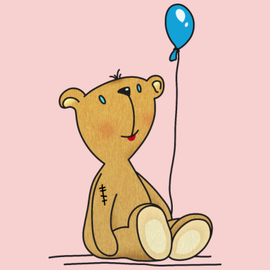 Zoom image Nallekarhu Ilmapallo Pehmolelu Lasten lelut