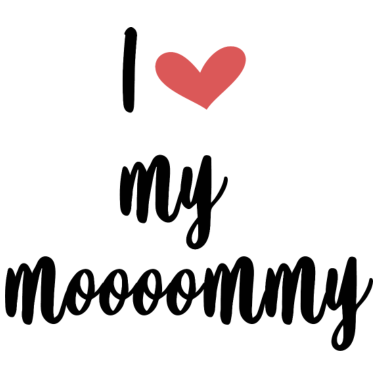 Zoom image Barneklær | Jeg elsker mamma, mødre | Baby body |