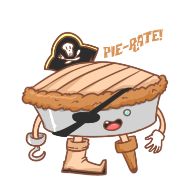 Zoom image Pie-rate! Piratkake - kjeks