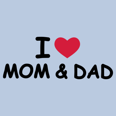 Zoom image I Love Mom and Dad