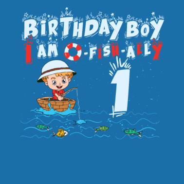 Zoom image Little Fisherboy für kleine Angler 1. Geburtstag