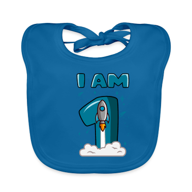 1. Geburtstag  - ICH BIN 1 Rakete Weltraum Geburtstag 1 Geburtstag