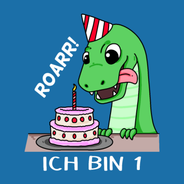 Zoom image 1. Geburtstag Dino Geburtstag Ich bin 1