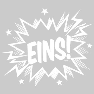 Zoom image Comic Zahlen 1 Geburtstag HARIZ Kind Baby 1 Geburt