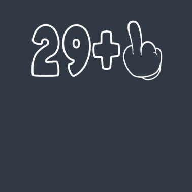 Zoom image 30 Geburtstag 29 + 1 Mittelfinger Geschenkidee