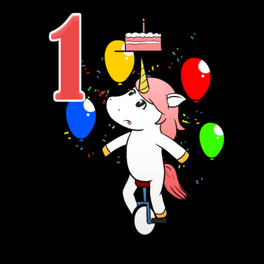 Zoom image Licorne 1er anniversaire fille un bébé 1 cadeau