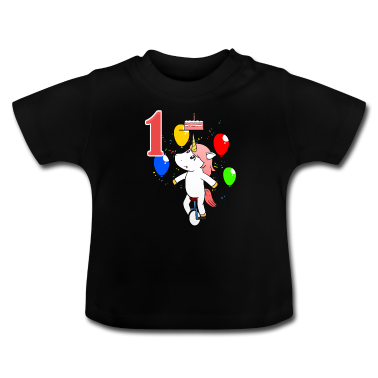 1er anniversaire  - Licorne 1er anniversaire fille un bébé 1 cadeau