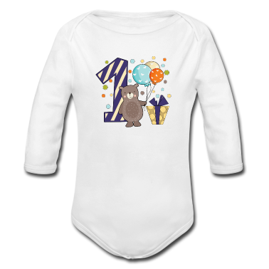 1. Geburtstag  - erster Geburtstag 1. ein Jahr Junge Geschenk Teddy