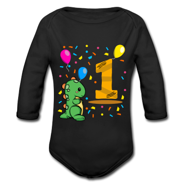 1. Geburtstag  - Ich bin schon 1 | 1. Geburtstag Jungen Dino