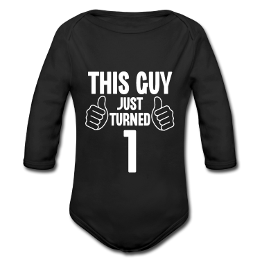 1. Geburtstag  - Dieser Typ ist gerade 1 geworden