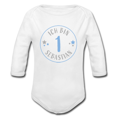 1. Geburtstag  - Geburtstagsshirt erster 1. Geburtstag Baby Basti