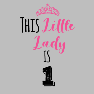 Zoom image Diese kleine Dame ist 1 lustiger Geburtstag