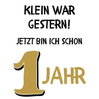 Zoom image Geburtstagsgeschenk 1. Geburtstag