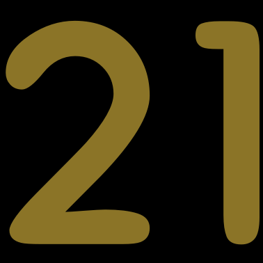 Zoom image 21, golden numbers, Zahlen, Nummern, Rückennummern