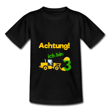 Kindergeburtstag  - Kindergeburtstag 3 Jahre Jungen Bagger Baustelle