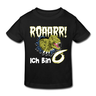Kindergeburtstag  - 6. Geburtstag 6 Jahre Dino Saurier Dinosaurier