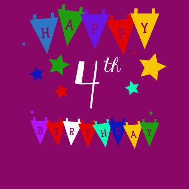 Zoom image 4. Kindergeburtstag 4 Jahre Alt Geschenk Shirt