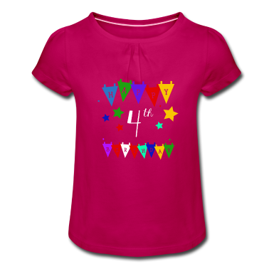 Anniversaire des enfants  - 4. Kindergeburtstag 4 Jahre Alt Geschenk Shirt
