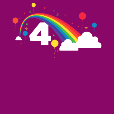 Zoom image 4. Kindergeburtstag 4 Jahre Alt Geschenk Shirt