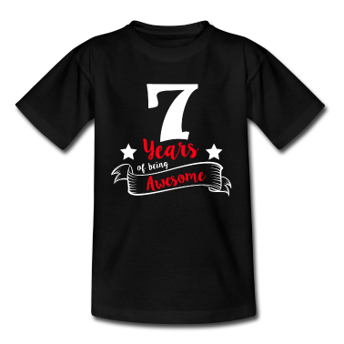 Anniversaire des enfants  - 7. Kindergeburtstag 7 Jahre Alt Geschenk Shirt