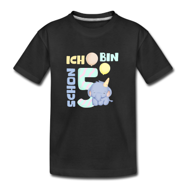 Kindergeburtstag  - 5 Jahre Jungen Mädchen Geburtstagsshirt Kinder Fun