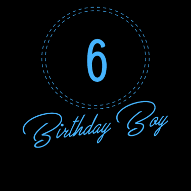 Zoom image 6. Kindergeburtstag 6 Jahre Alt Geschenk Shirt