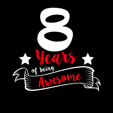 Zoom image 8. Kindergeburtstag 8 Jahre Alt Geschenk Shirt