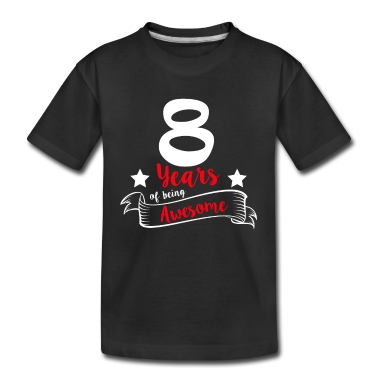 Anniversaire des enfants  - 8. Kindergeburtstag 8 Jahre Alt Geschenk Shirt