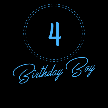 Zoom image 4. Kindergeburtstag 4 Jahre Alt Geschenk Shirt