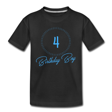 Anniversaire des enfants  - 4. Kindergeburtstag 4 Jahre Alt Geschenk Shirt