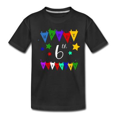 Anniversaire des enfants  - 6. Kindergeburtstag 6 Jahre Alt Geschenk Shirt