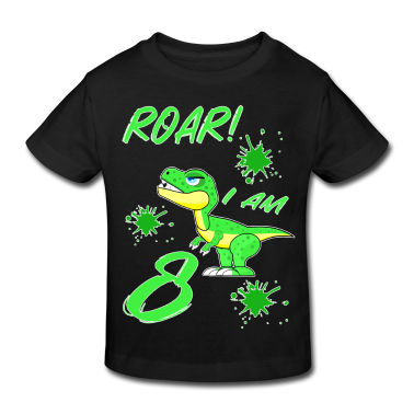 Cumpleaños de niños  - Kindergeburtstag 8 Geburtstag Dino Tyrannosaurus