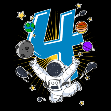 Zoom image 4 urodziny astronauta planeta rakieta statek kosmiczny