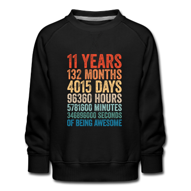 Urodziny dzieci  - 11 urodziny 11 lat retro prezent vintage