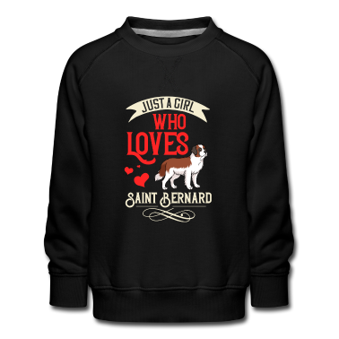Kinderverjaardag  - St. Bernard hond Bernhardshund eigenaar eigenaar
