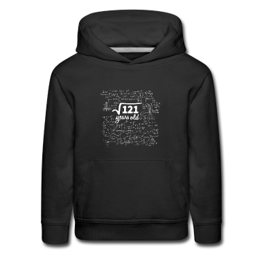 Kinderverjaardag  - VIERKANTE WORTEL 121 = 11 JAAR OUD MATH VERJAARDAGSGIFT