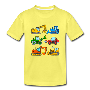 Barnebursdag  - Kjøretøy byggeplass for barn - gravemaskin sett