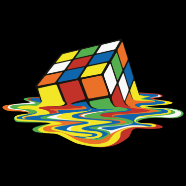 Zoom image Rubik's Cube Melting Cube