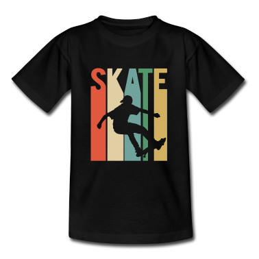 Children&#039;s birthday  - Skateboarding Skater Skateboard Skating Vintage
