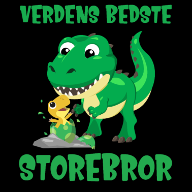 Zoom image Verdens bedste storebror bror dinosaurus dino gave