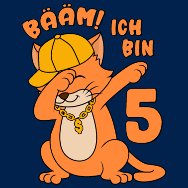 Zoom image 5. Geburtstag Junge 5 Jahre Katze Bääm! Ich bin5