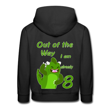 Anniversaire des enfants  - Monster 8 Geburtstag Kindergeburtstag Geschenkidee