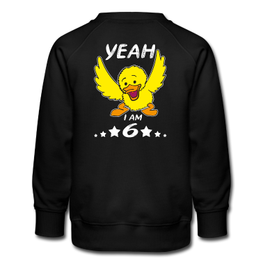 Anniversaire des enfants  - 6 Geburtstag Kindergeburtstag mit niedlicher Ente