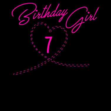 Zoom image 7. Kindergeburtstag 7 Jahre Alt Geschenk Shirt