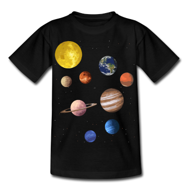 Urodziny dzieci  - Układ Słoneczny Planety Wszechświat kosmiczny