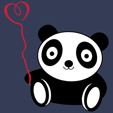 Zoom image miłość pandy
