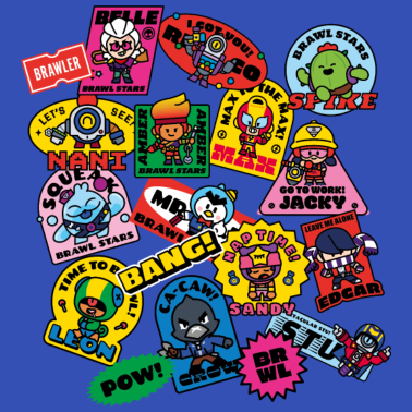 Zoom image Brawl Stars -hahmot
