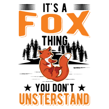 Zoom image È una cosa da Fox Che non capiresti Fuchs
