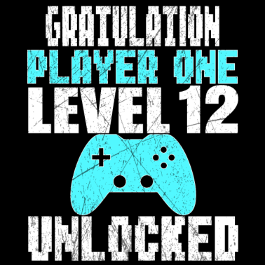 Zoom image Grappige 12e verjaardag 12 jaar gamer cadeau